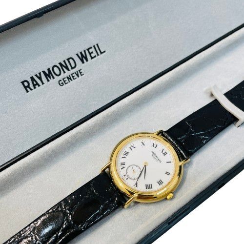 本物 RAYMOND WEIL レイモンド ウィル 腕時計 シェル文字盤 5853 稼働