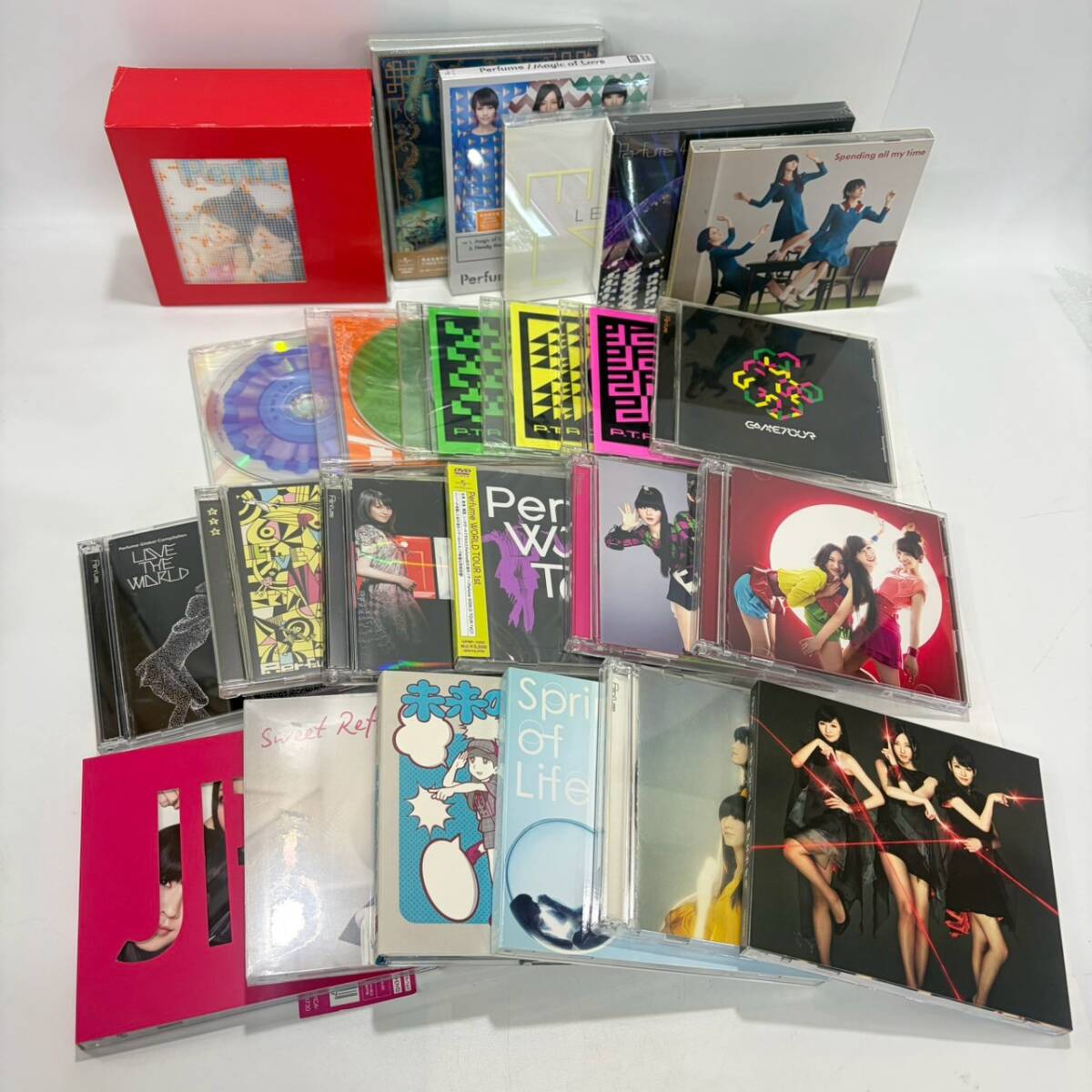Perfume「GAME」アルバムCD＋DVD初回盤ゲーム中古帯付きパフュームの