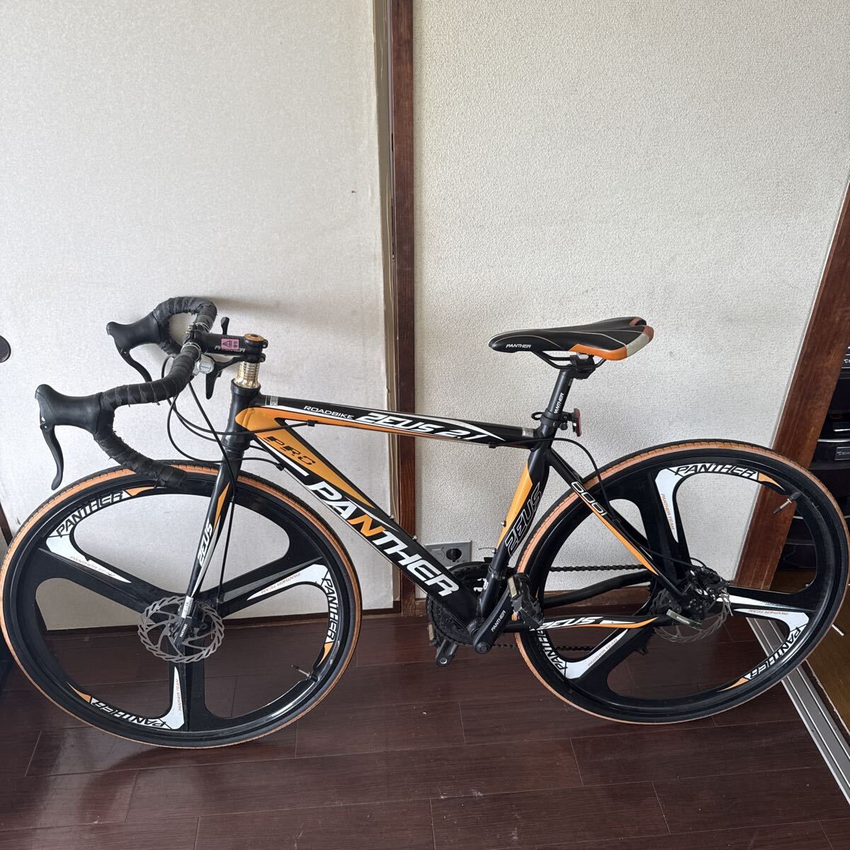 引取限定】PANTHER ZEUS 2.1 ロードバイク パンサー 趣味 中古 直