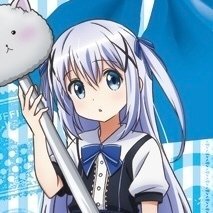 新品】新品・即決○ご注文はうさぎですか？？ フード付き ぬいぐるみ