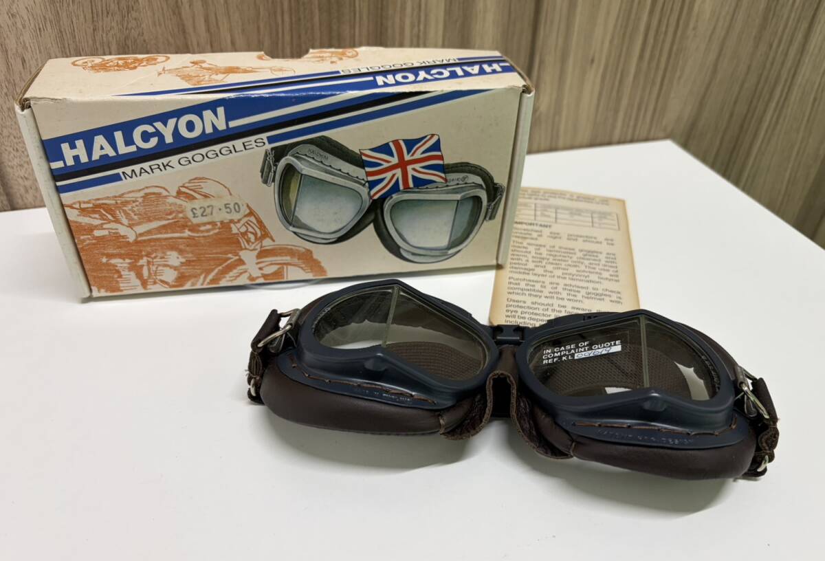 ハルシオン HALCYON ビンテージ ゴーグル マーク6 ENGLANDの落札情報