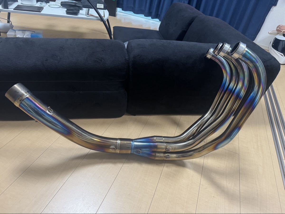 ☆ Z1 ナイトロレーシング 手曲げ チタンメガホン Z2 Mk-2 Z1-R Z750FX