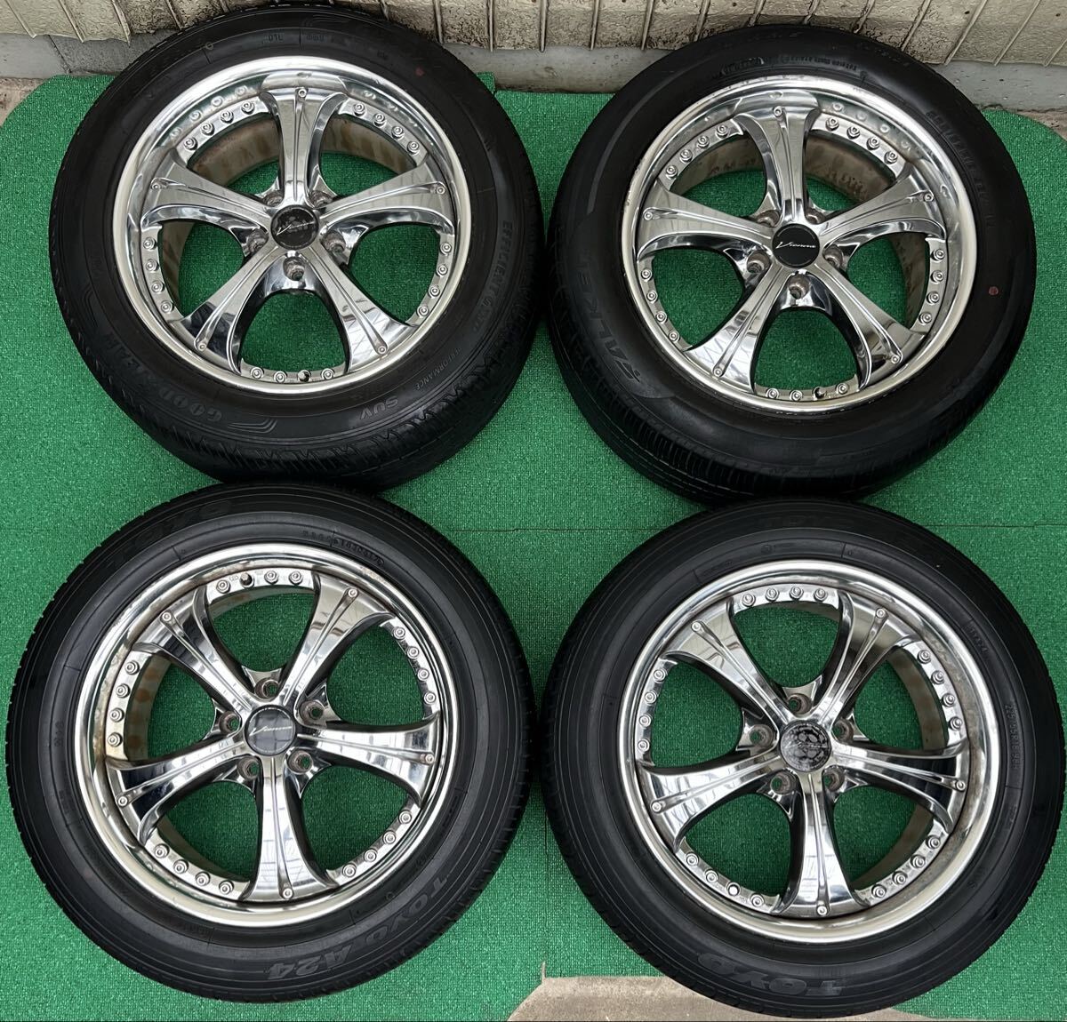 SSR ヴィエナ クラージェ 18インチ 5穴 PCD114.3 9J+31 2本 HIディスク