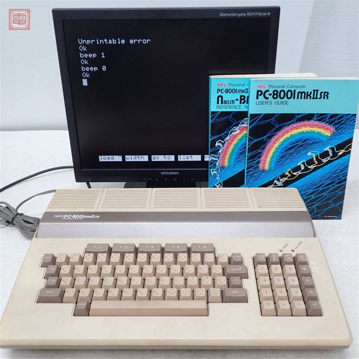 中古】 NEC PC-8001 幻魔大戦 K28B5028 1983年 レトロゲーム の落札