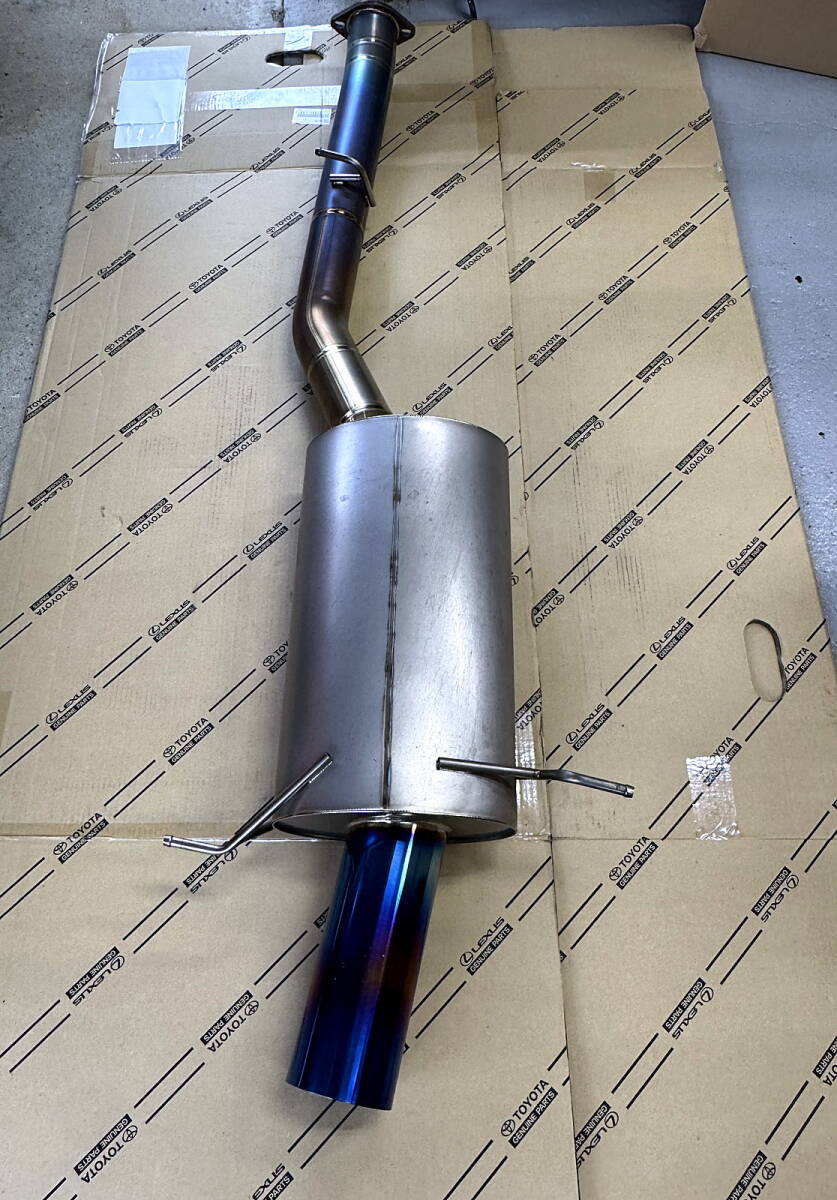 中古】FD3S RX-7 藤田エンジニアリング Sonic Ti チタンマフラーの落札