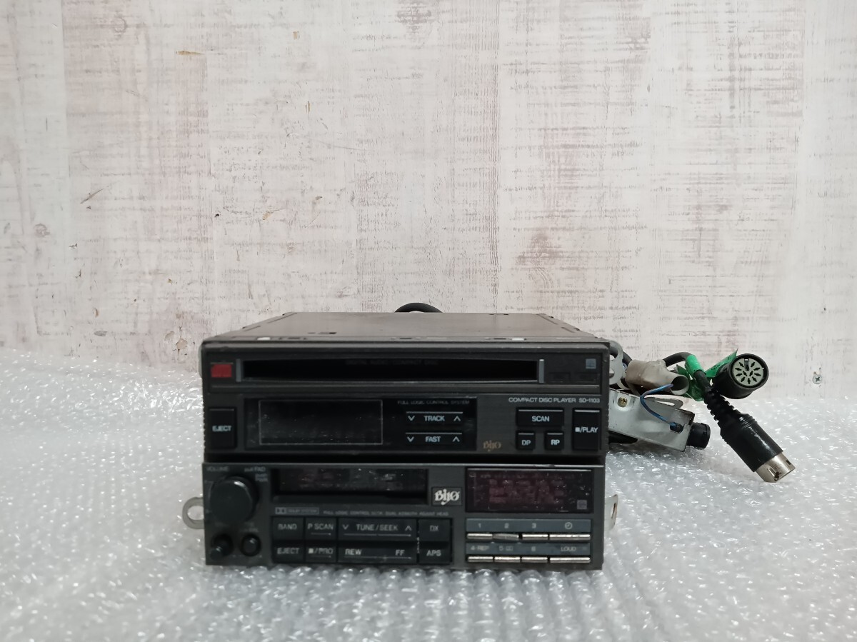 中古】当時物 FUJITSU TEN 富士通テン カセットデッキ α6700Z DSP