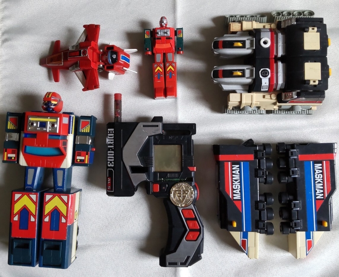 スーパー戦隊25周年ウェファーチョコ096 光戦隊マスクマン