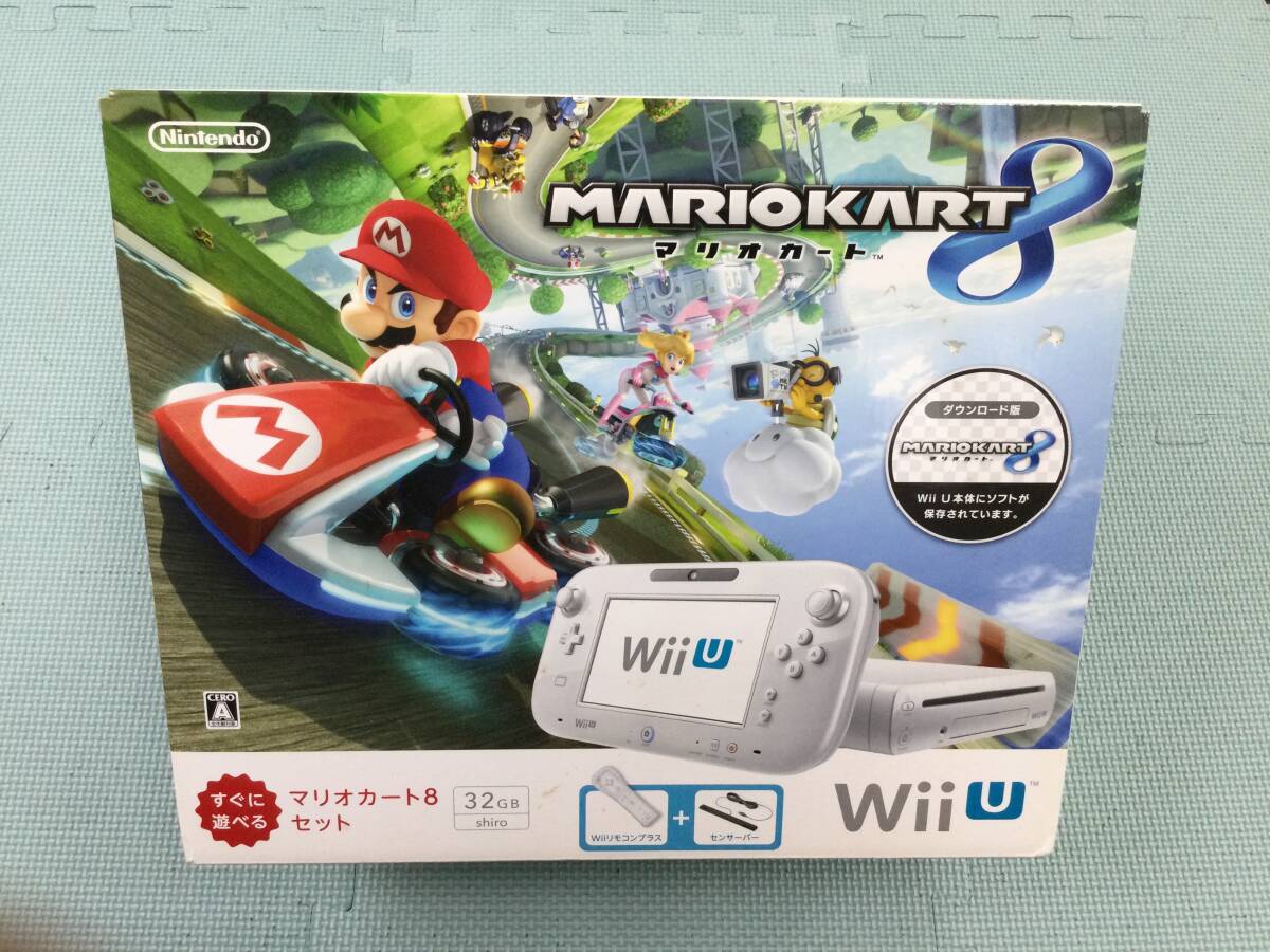 Wii U本体とソフトセット中古品 WiiUソフト8本 Wiiソフト17本の落札