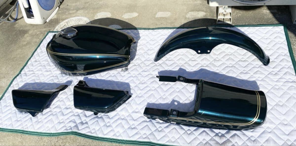 GS用？　外装セットファイアーパターン GS用？ 外装セットファイアーパターン 車・バイク・自転車