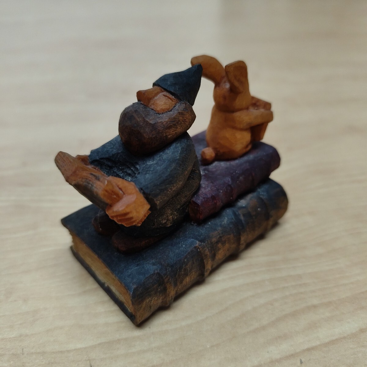 木彫り 人形 1品】・・高さ約10cm/北海道/郷土玩具/コロポックル