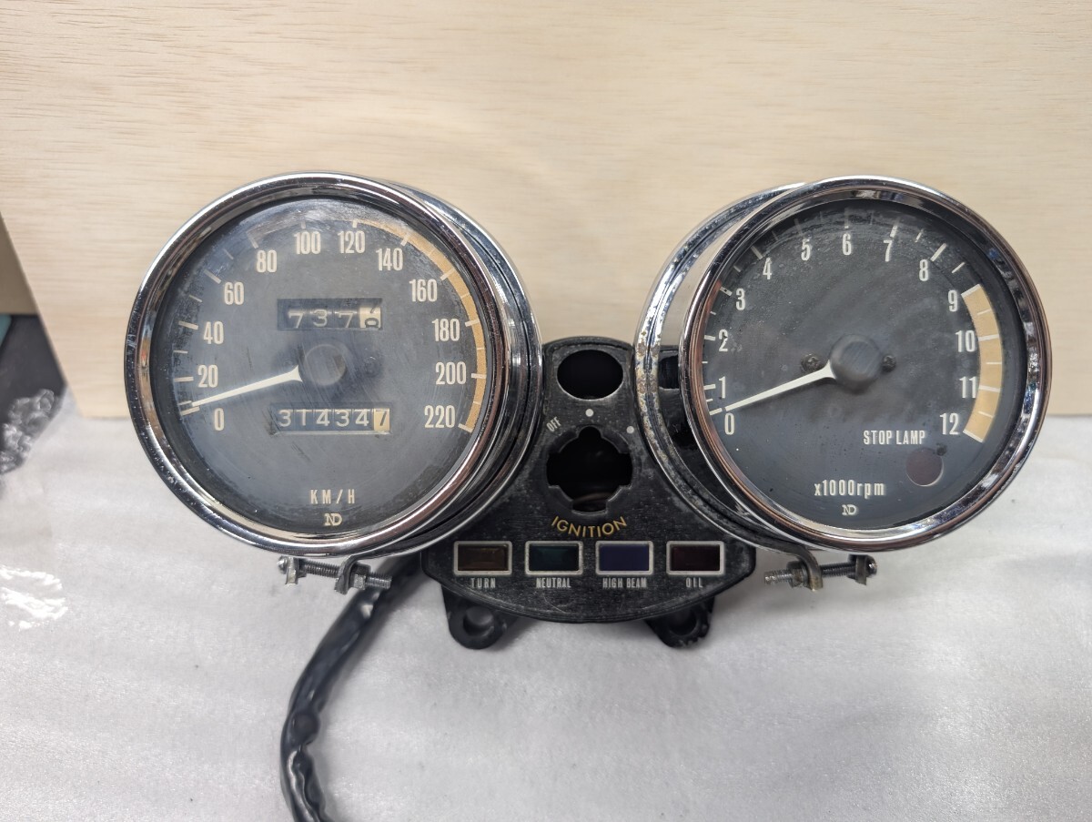 ゼファー 400 純正 メーター スピード タコ Kawasaki カワサキ ZR400C