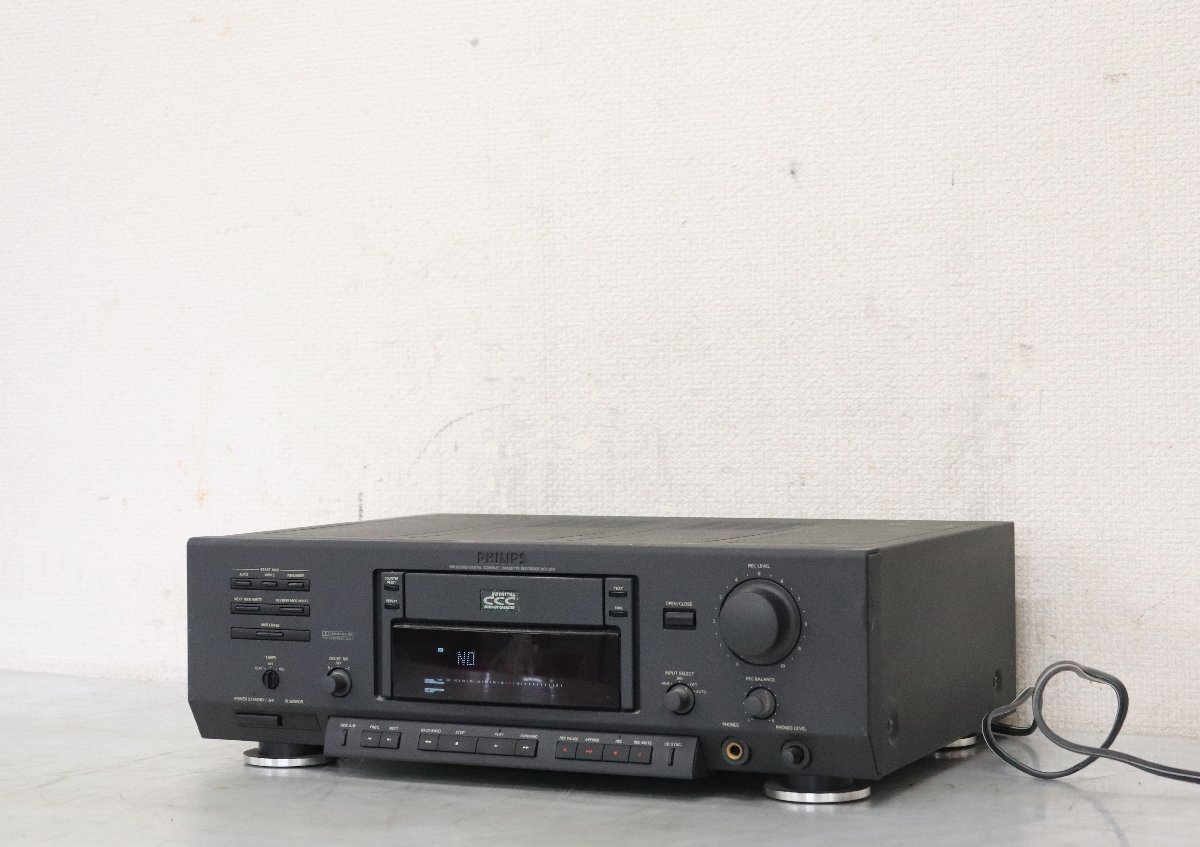 中古】□□PHILIPS N5581 カセットデッキ フィリップス 元箱付
