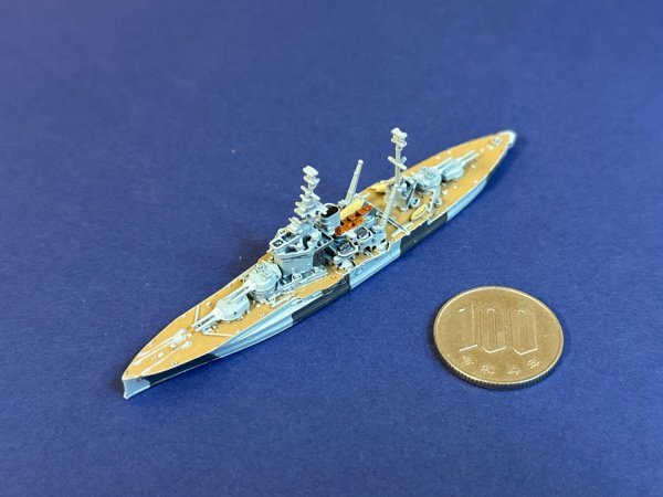 新品】完成品 1/350アカデミー イギリス海軍戦艦ウォースパイトの落札