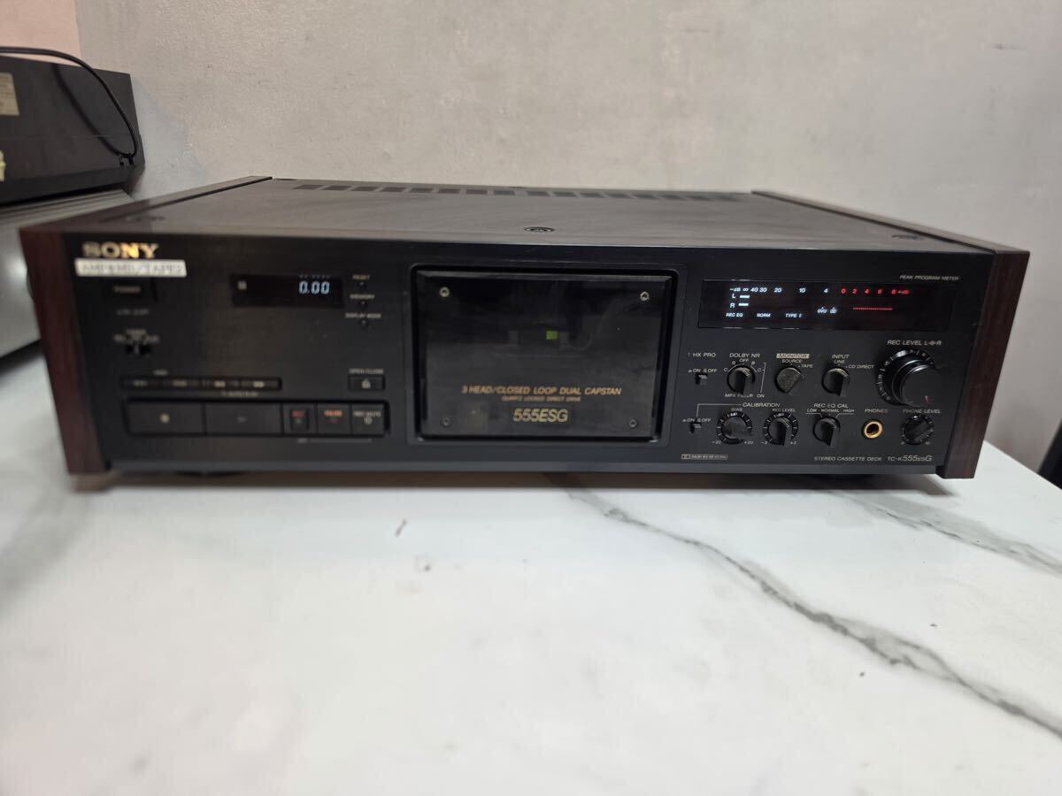 ☆ソニー☆CD・カセットデッキ☆CSX-500EQ・XR-C5000☆旧車