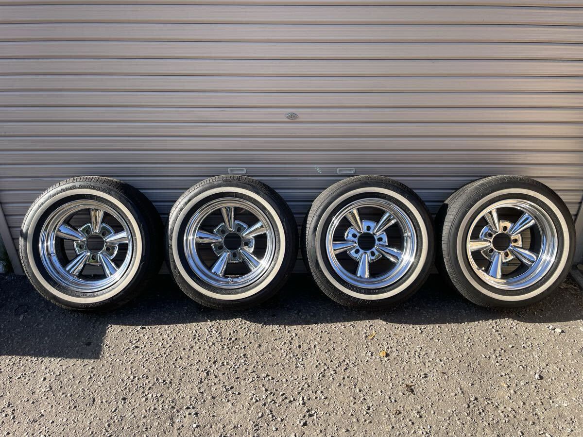 極美品☆タイヤ付 サプリウム ホイール 14インチ 7jj 1/2-20ボルト付