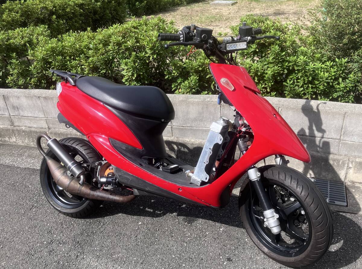 MBK STUNT スタント ヤマハ スライダー実動中古車 カスタムベース黄色