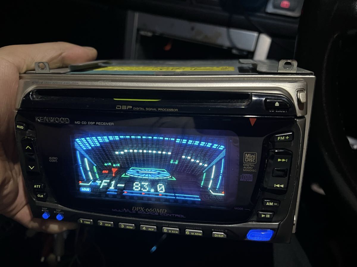 中古】1円～ ケンウッド DVDレシーバー VDR-55 カーオーディオ KENWOOD