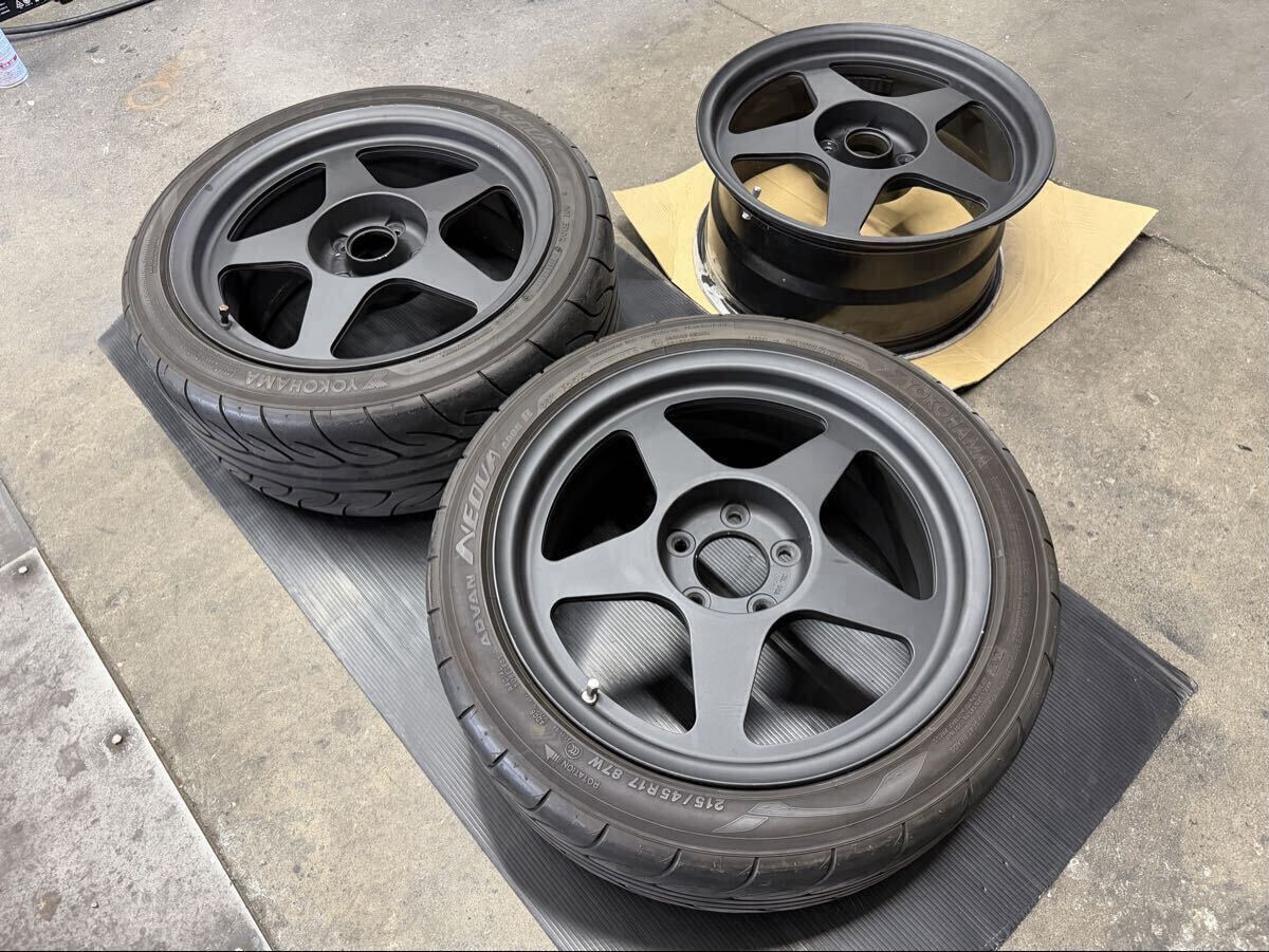 中古】リーガマスター 16inch 8J +35 4H 114.3 A050 225/45R16の落札