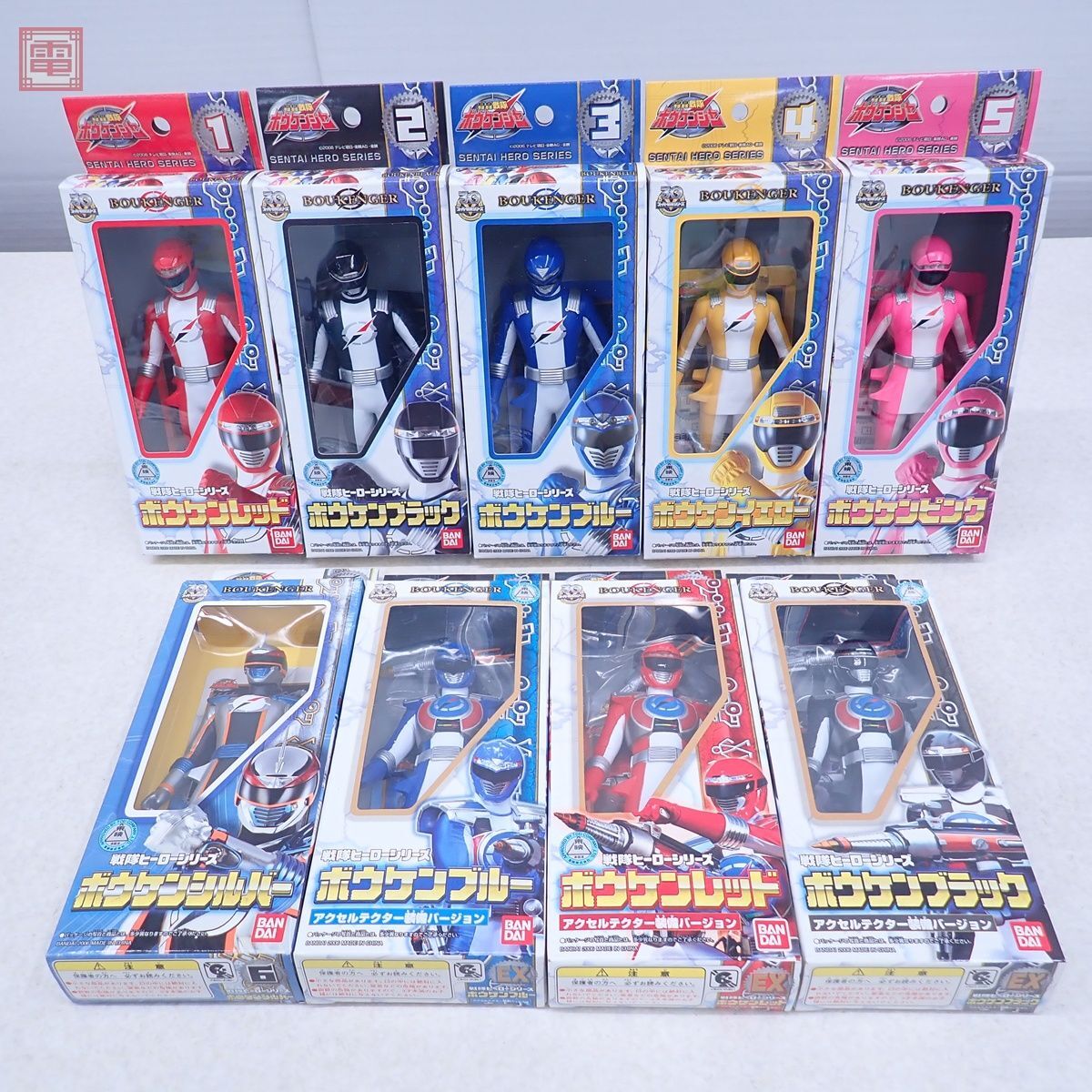轟轟戦隊ボウケンジャー ボウケンピンク 戦隊ヒーローシリーズ ソフビ