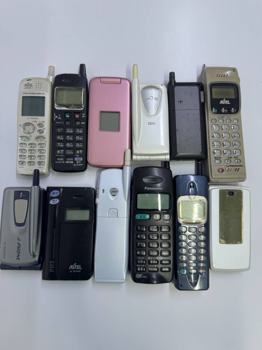 中古】◇ 廃盤 レトロ 携帯電話 モック IDO 東芝 CDMAONE C301T