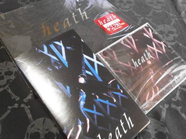 HEATH 初アルバム PARANOIA レコード+CD+ライブフォト HEATH 初アルバム PARANOIA レコード+CD+ライブフォト