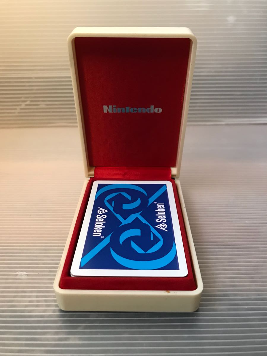 Seloken PLAYING CARDS 任天堂 ニンテンドー トランプ 任天堂 トランプ Seloken プラスチック 昭和レトロ Nintendoレア