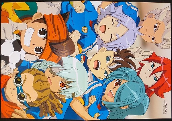 イナズマイレブンB3ポスターコレクション 円堂守 吹雪士郎 鬼道有人 豪炎寺修也 中古】イナズマイレブン ピンナップポスター 円堂守 鬼道有人 佐久間