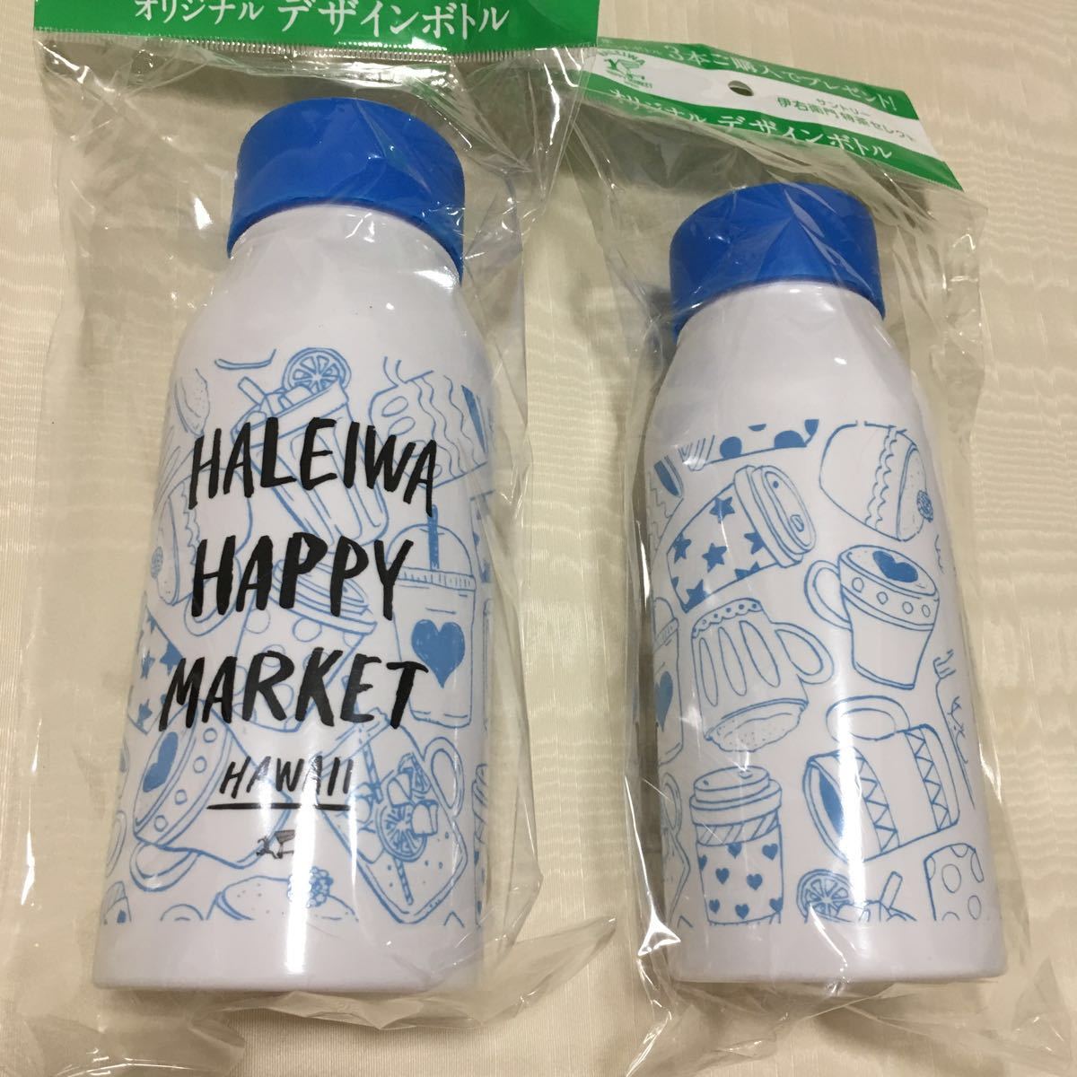 新品 非売品 ハレイワ オリジナルデザインボトル 2個 サントリー 未使用 ノベルティ Haleiwa Happy Market Hawaii の落札情報詳細 ヤフオク落札価格情報 オークフリー スマートフォン版