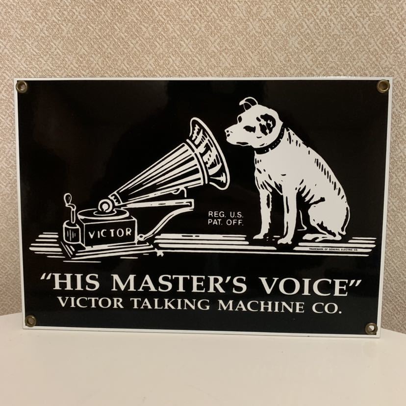 【希少品】Victor ビクター　看板 Yahoo!オークション -「victorビクター」(看板) (広告