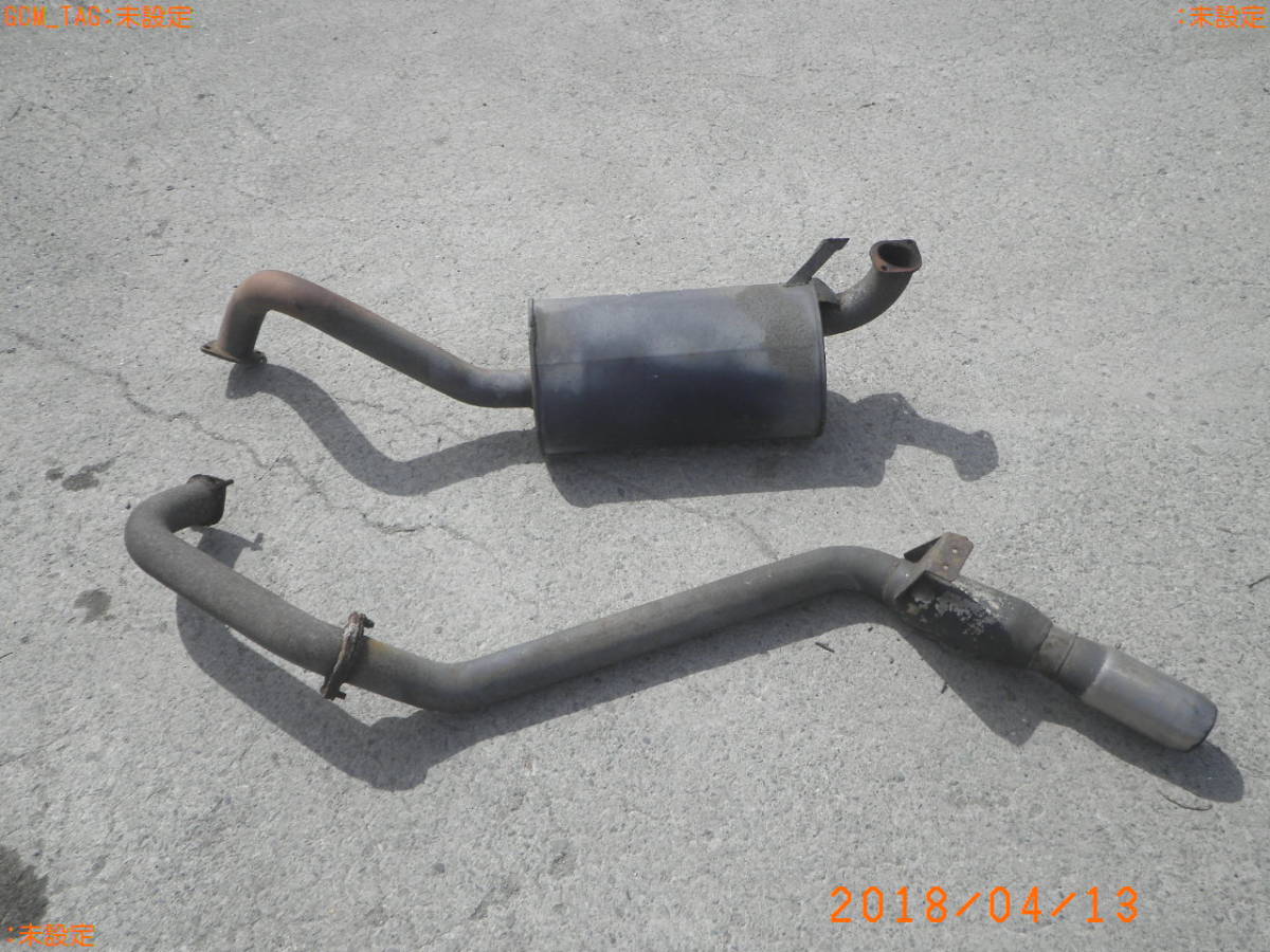中古　社外　トヨタ　ランクル80　HDJ81V　フジツボマフラー 2025年最新Yahoo!オークション -ランクル 80 マフラーの中古品・新品