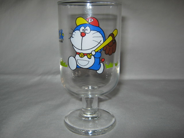 中古品 古い レトロ 当時物 ドラえもん グラス ガラス コップ 野球柄 藤子 小学館 テレビ朝日 の落札情報詳細 ヤフオク落札価格情報 オークフリー スマートフォン版