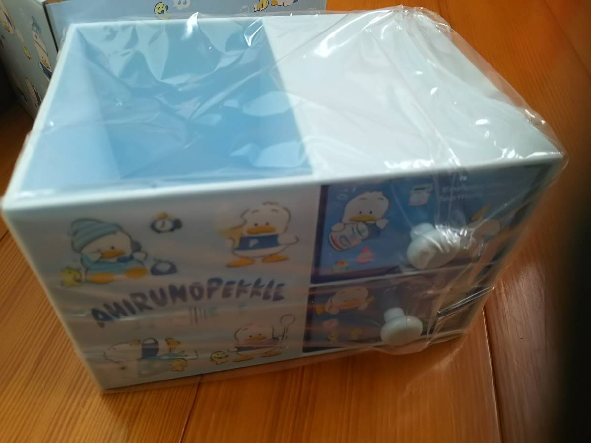 あひるのペックル ペンスタンド付きチェストバッドばつ丸