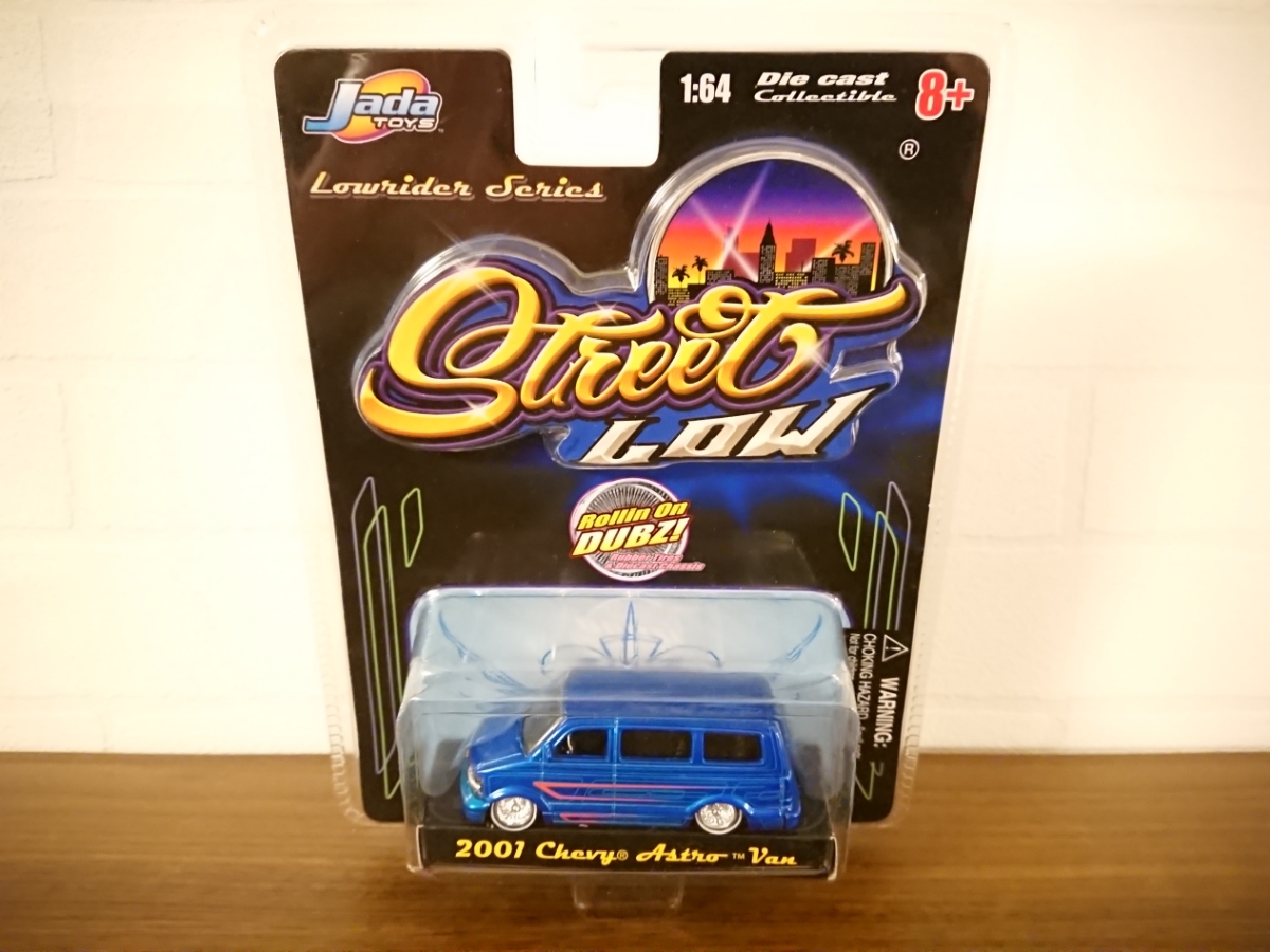 JADA TOYS 2001 CHEVY ASTRO VAN LOWRIDER TRUCKIN CUSTOM PICKUP