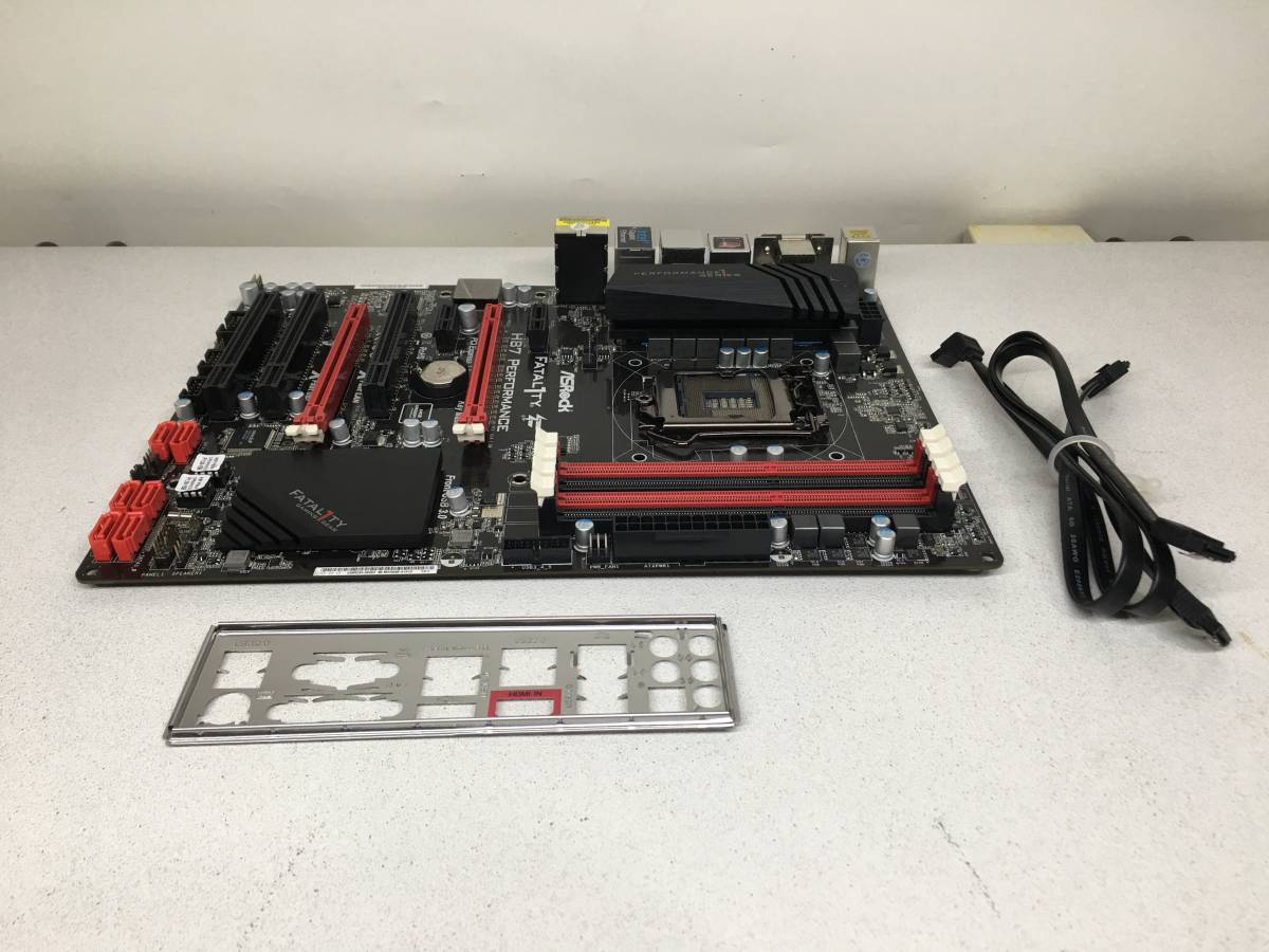 A Asrock H87 Fatality Performance Intel H87 Lga1150 マザーボード 中古 の落札情報詳細 ヤフオク落札価格情報 オークフリー スマートフォン版