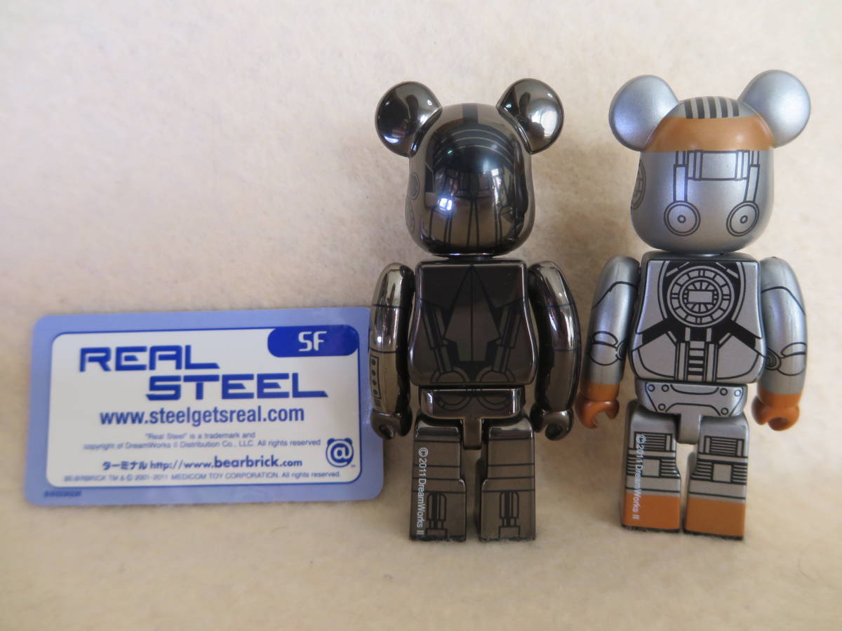 ベアブリック リアルスティール アトム ゼウス 表裏2体セット シリーズ23 Sf シークレット 開封済 の落札情報詳細 ヤフオク落札価格情報 オークフリー スマートフォン版