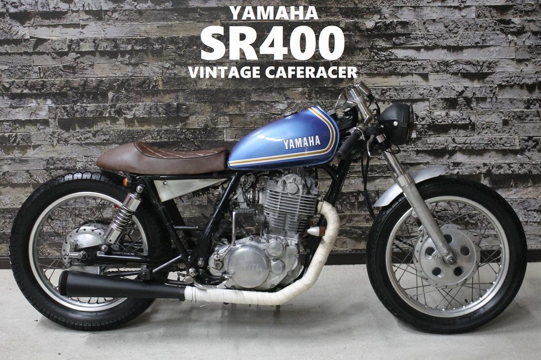 vintage cafe SR400 complete ビンテージ カフェレーサー FCRキャブ GT