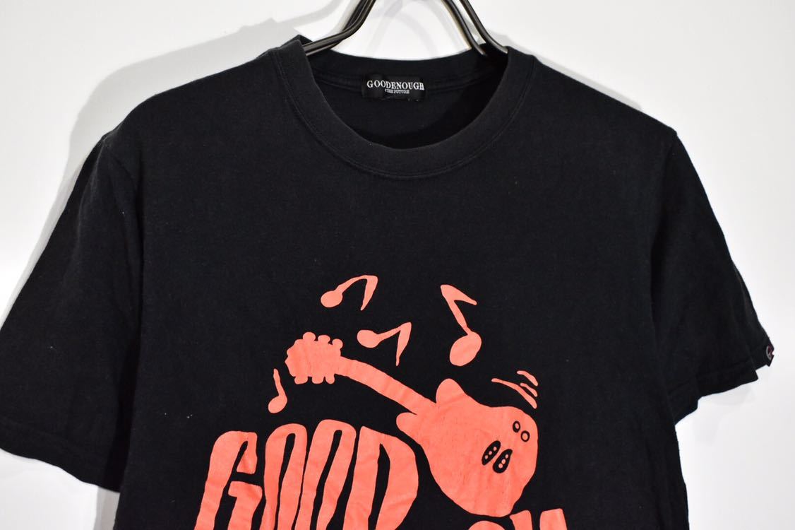 人気【GOODENOUGH/グッドイナフ】ギター プリント クルーネック 半袖T