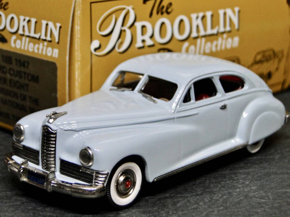 ブルックリン パッカード クリッパー 車模型 レトロZs284 ブルックリンモデル]パッカード カスタム スーパーエイト1947年