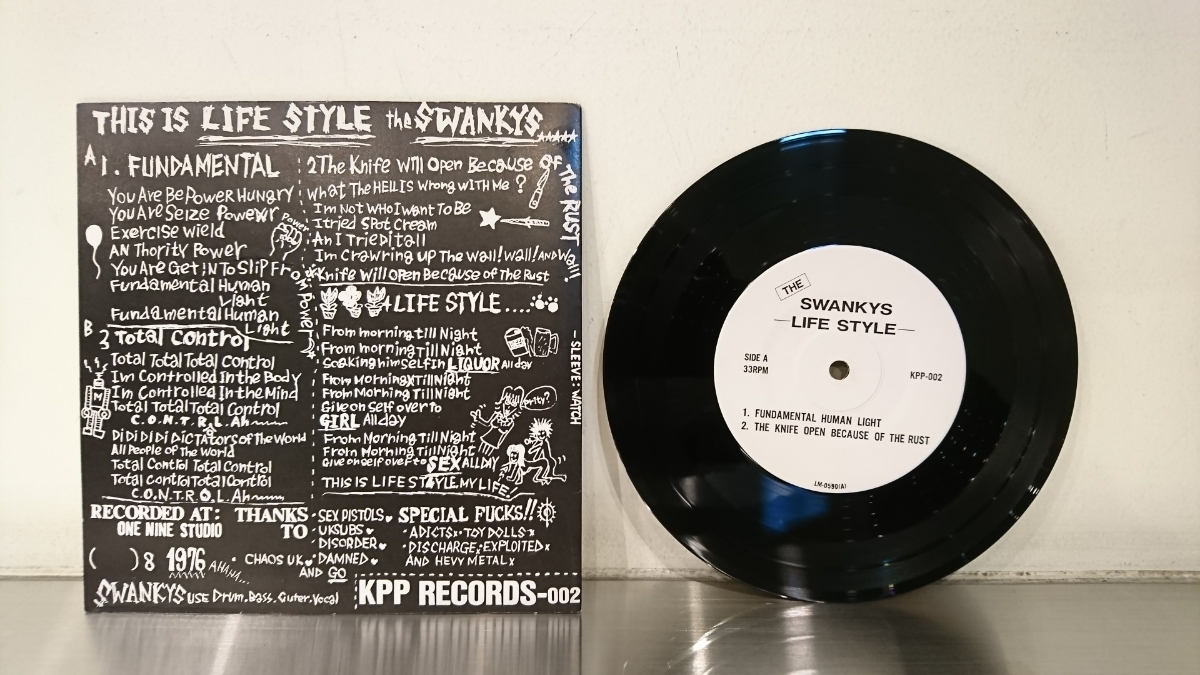 The Swankys 1st EP This is My Life Style THE SWANKY'S THIS IS MY