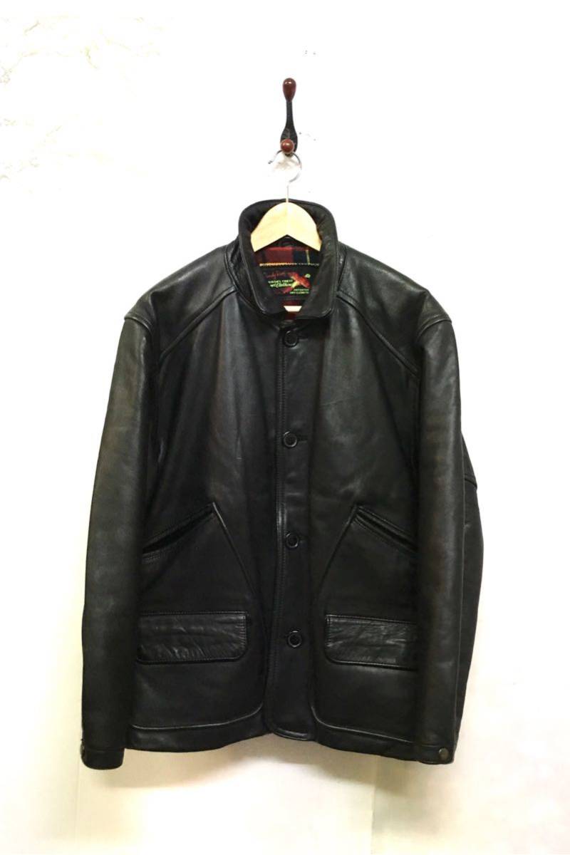 良品 Randy Rios ランディーライオス レザー カーコート