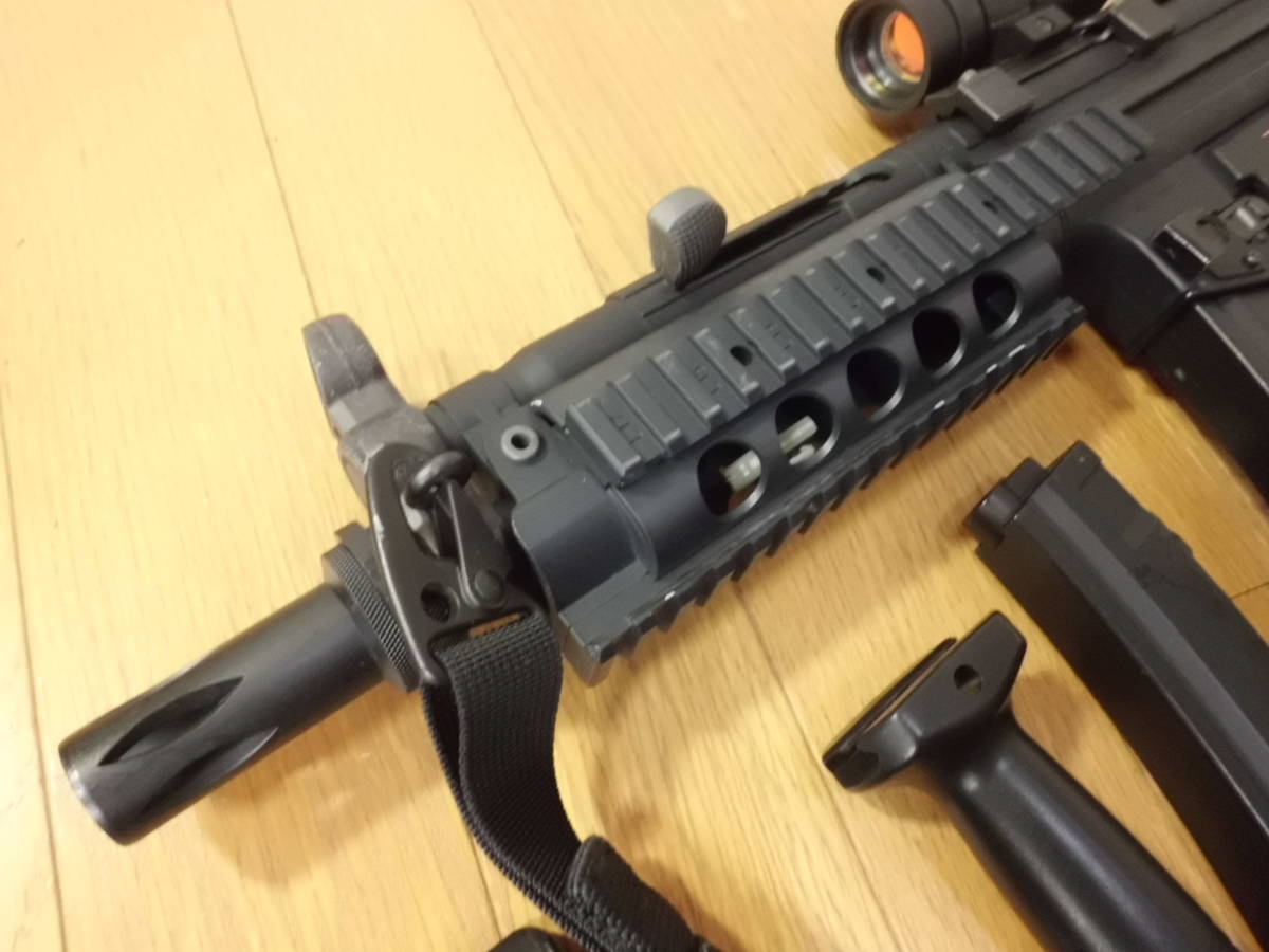 マルイ MP5 RAS ドットサイト 90連マガジン2本 スリング /SD MP5K