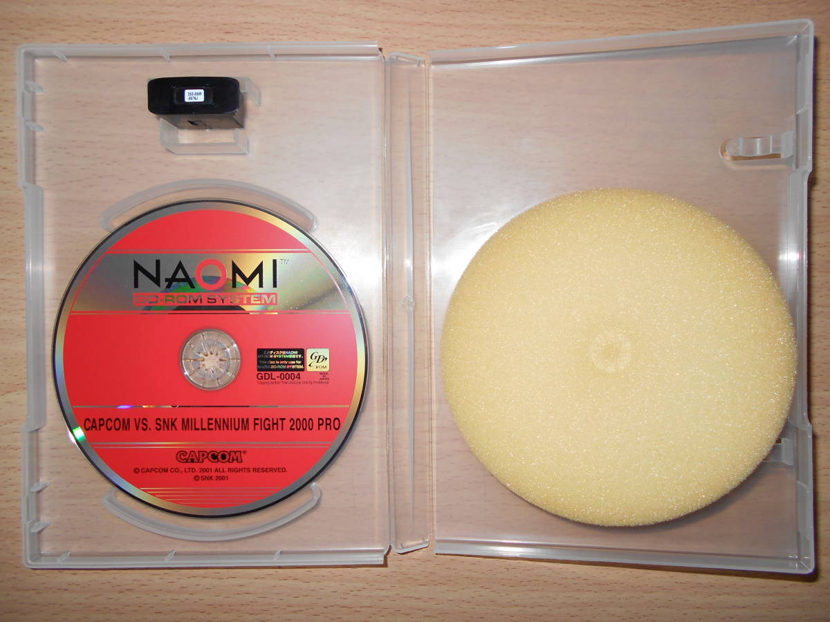 カプコンvsSNKプロ　ミレニアムファイト2000　NAOMI用GD-ROM カプコンvsSNKプロ ミレニアムファイト2000 NAOMI用GD-ROM その他
