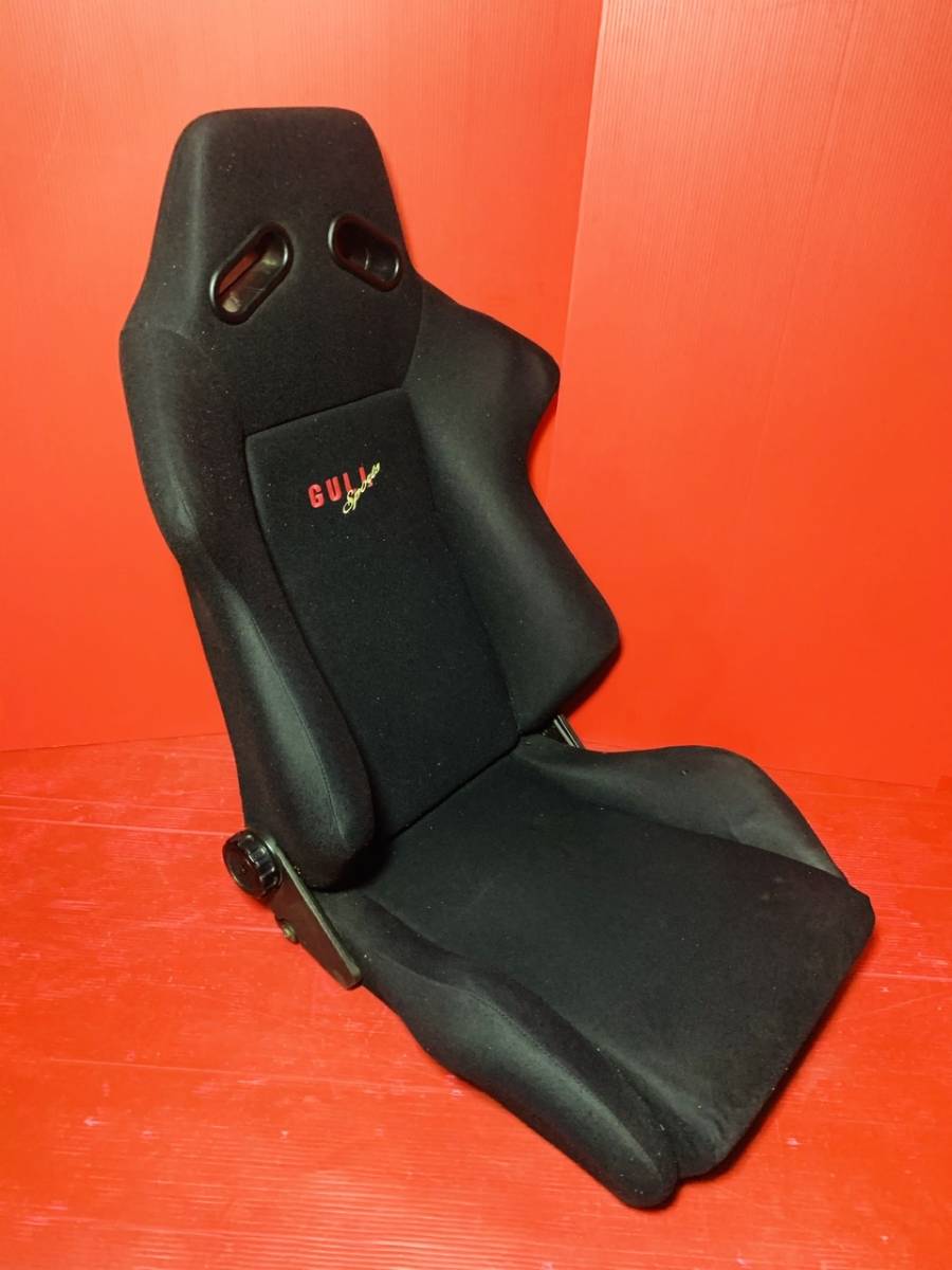 K176・ラブラーク レカロ GULL SPORTS セミバケ シート 両側ダイヤル