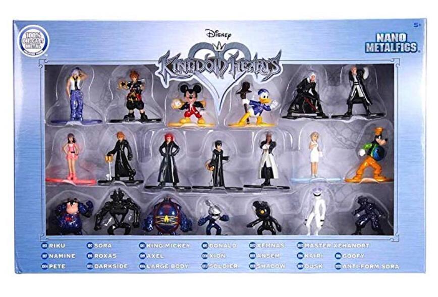 新品】NANO METALFIGS キングダムハーツ 金属フィギュアセット KINGDOM
