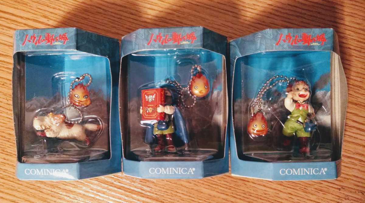 中古フィギュア ハウル＆ソフィ＆マルクル「ハウルの動く城」 イメージ