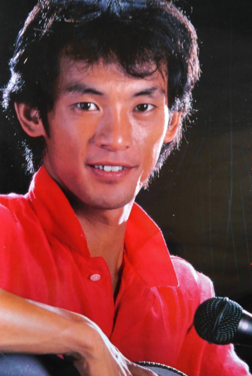 松山千春 1983年 コカ・コーラ Yes Coke Yes 宣伝用ポスター 当時