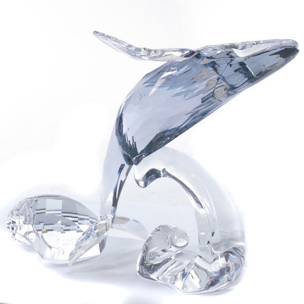 新品】1円 ☆美品☆ スワロフスキー SWROVSKI 2012年 SCS 限定 クジラ