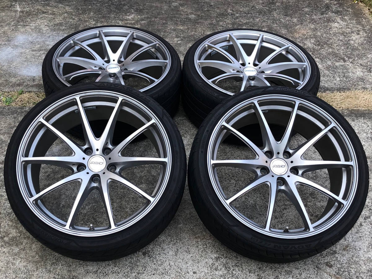 レイズ/RAYS VOLK Racing G25 ホイール マットガンブラック/リムエッジ 