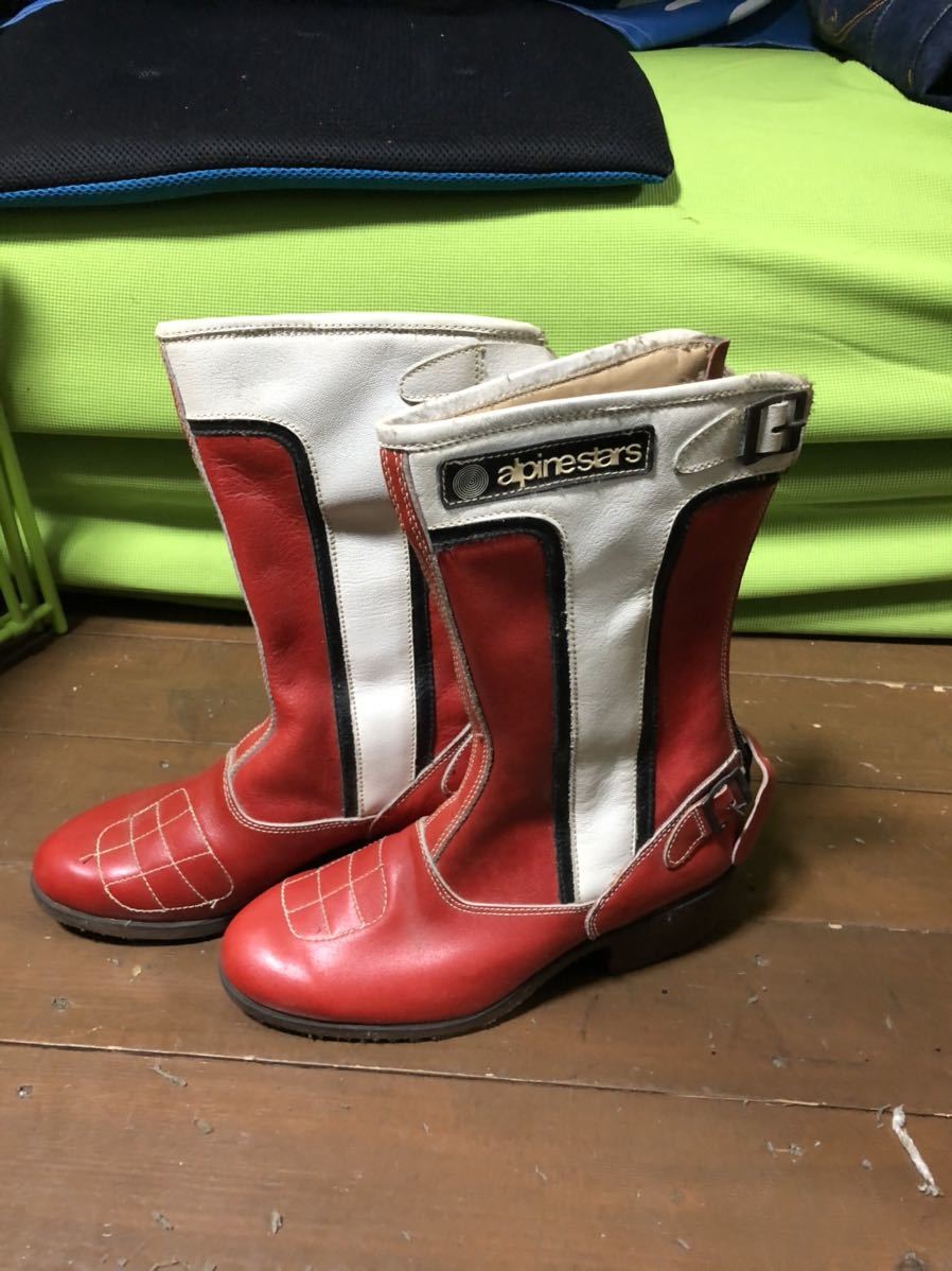 新品】当時物！アルパインスターズ alpinestars！ライディングブーツ