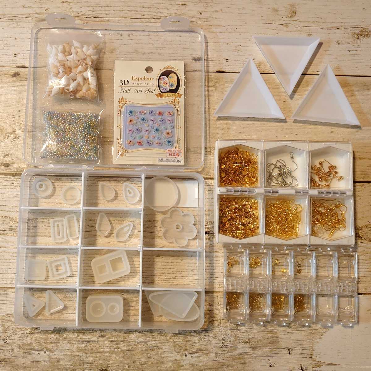 レジン資材大量セット (△シリコンモールド ミニ麻雀牌 レジン レジン資材大量セット (△シリコンモールド ミニ麻雀牌 レジン
